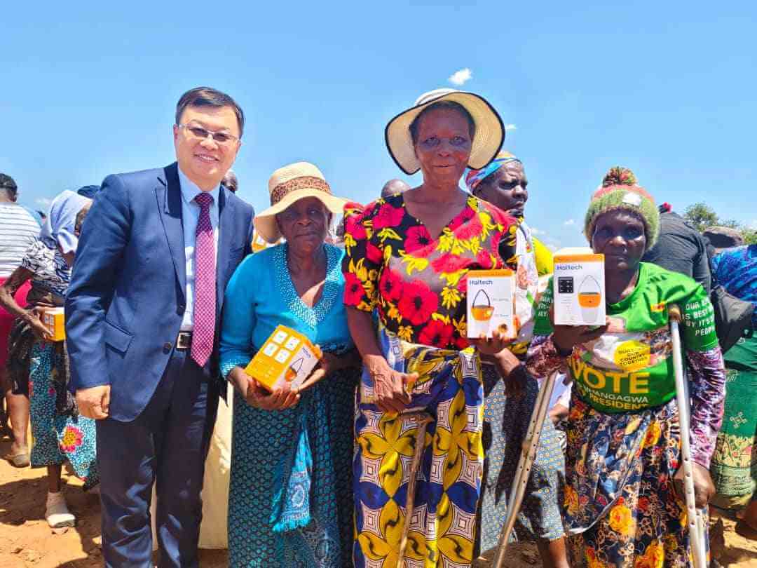 Chinese embassy donates solar lights, conducts free health checks in Zvimba